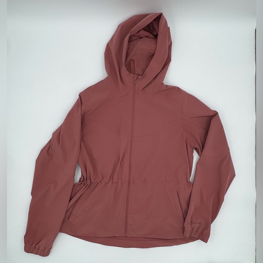 Lululemon Women's Windbreaker Pink Hooded Jacket - Picture 4 of 9